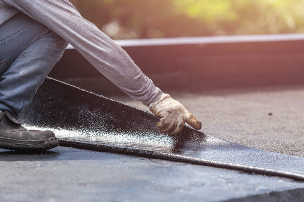Professional Crawl Space Encapsulation technician working in Aston, PA